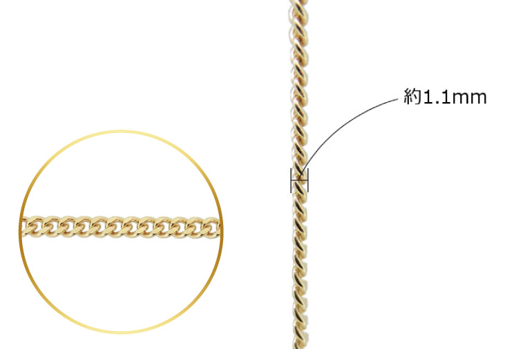 2面 喜平 ネックレス K18【ネックレス アクセサリー 金 ゴールド おしゃれ 記念日 プレゼント 贈り物 母の日 バレンタイン クリスマス ホワイトデー 国産】（36-07-1）
