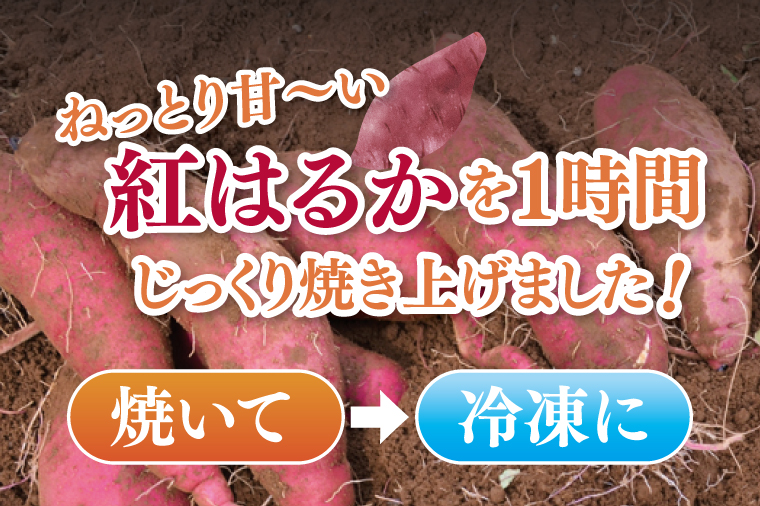 04-09 茨城県阿見町産 冷凍焼き芋（紅はるか） 紅せれぶ 1.5kg×1【やきいも 焼き芋 焼芋 芋 冷凍 冷凍焼き芋 冷凍焼芋 冷凍食品 さつまいも 紅はるか スイーツ 阿見町 茨城県】