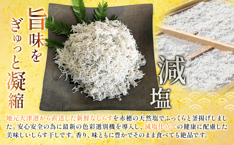 釜揚げしらす 大津港水揚げ しらす 2kg (茨城県共通返礼品：北茨城市) 川崎水産有限会社 《30日以内に出荷予定(土日祝除く)》釜揚げ 減塩 茨城県 河内町 【配送不可地域あり】（沖縄・離島）---kawachhi_kwsi_4_2kg---