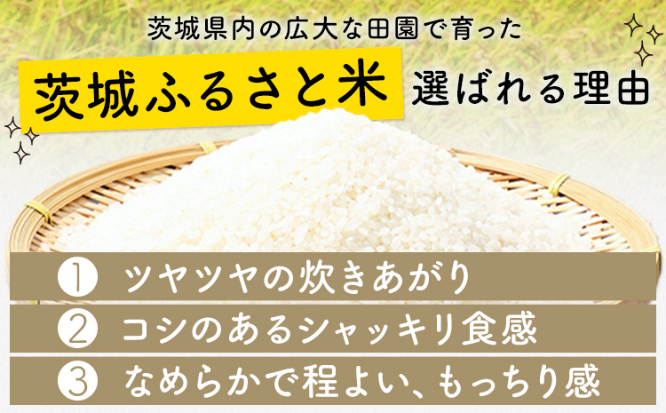 【2か月定期便】米 茨城 ふるさと米 無洗米 5kg《お申し込み月の翌月から出荷開始》茨城県 河内町 米 国産 お米 おこめ お弁当 おにぎり---kawachhi_lcl_329_5kg2tei---