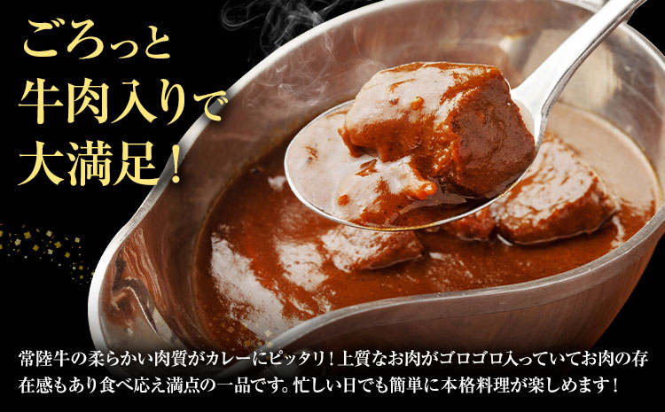 カレー 常陸牛 レトルトカレー 200g × 5箱 1kg (茨城県共通返礼品：茨城県産) ワークミート《30日以内に出荷予定(土日祝除く)》茨城県 河内町 常陸牛 和牛 カレー レトルト ビーフカレー 牛 牛肉 惣菜---kawachhi_wm_9_1kg---