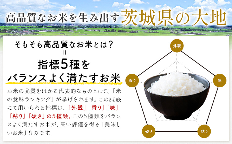 【6ヶ月定期便】米 茨城 ふるさと米 無洗米 20kg《申込月の翌月より出荷開始》茨城県 河内町 米 国産 お米 おこめ お弁当 おにぎり---kawachhi_lcl_348_20kg6tei---