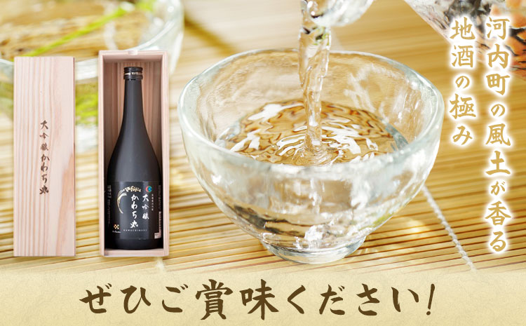 大吟醸かわち丸 720ml 1本《30日以内に出荷予定(土日祝除く)》まちづくり河内株式会社かわち夢楽 酒 日本酒 お酒 大吟醸 地酒 茨城県 河内町---kawachhi_mura_11_1p---