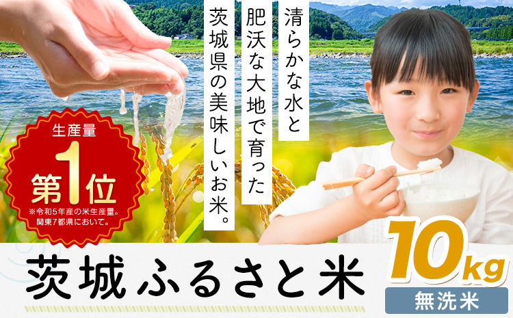 米 茨城 ふるさと米 無洗米 10kg《7-14日以内に出荷予定(土日祝除く)》茨城県 河内町 米 国産 お米 おこめ お弁当 おにぎり---kawachhi_lcl_571_10kg---