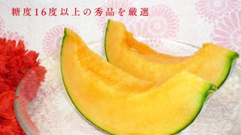 ＜先行予約＞【2023年6月上旬以降発送】貴婦人メロン「belle」 タカミレッド 赤肉メロン メロン 貴味 タカミ 赤肉 [AY004ya]