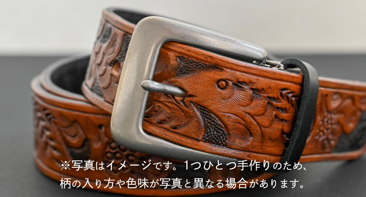 【 数量限定 】 牛革ベルト （アンティーク焦茶染め+黒） 【太さ35mm、厚さ3.7mm、長さ130cm】 牛革 牛 革 皮 ベルト 手作り ハンドメイド [BE036ya-L] アンティーク焦茶染め+黒(35mm) Lサイズ