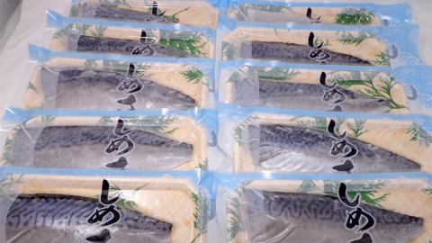 【茨城県共通返礼品／神栖市】【3ヶ月定期便】“秘伝調味酢使用” しめさば 10パック さば 鯖 サバ 魚介 おつまみ 魚 冷凍 [CK002ya]