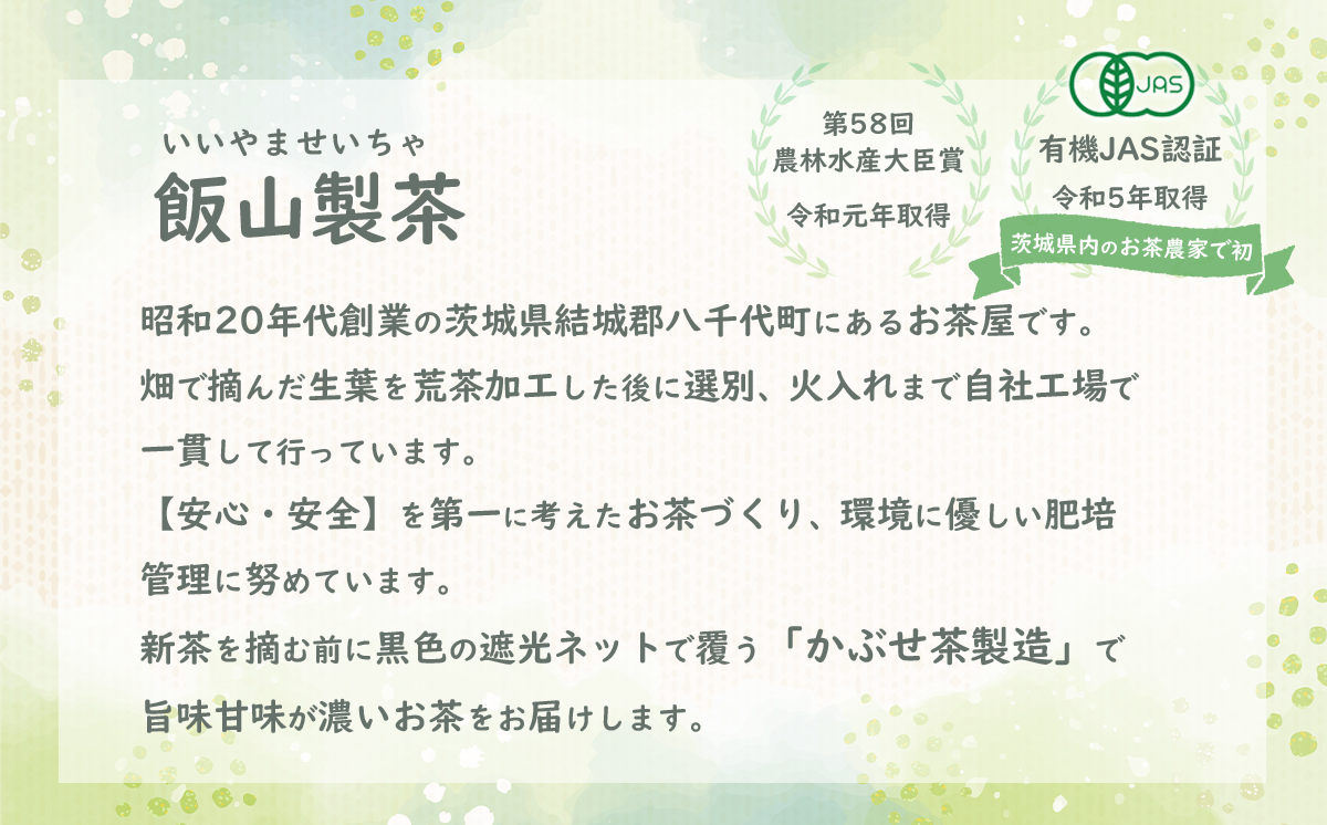 《簡単！便利！》急須のいらない粉末緑茶　[AE002ya]			