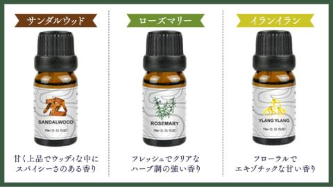 エッセンシャルオイル 天然100% 精油 10ml × 12本 [BX047ya]