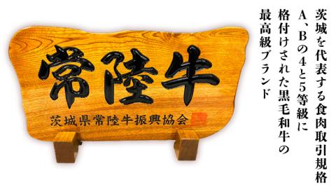 【茨城県共通返礼品】常陸牛 ローストビーフ 約300g 和風ソース付き  [AU016ya] 常陸牛ローストビーフ 約300g