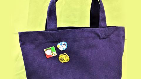 ＜ ギフト ＞ あじさいオリジナルピンバッチセット ピン バッジ セット オリジナル アクセサリー 飾り ふるさと納税 12000円 [AP008ya]	