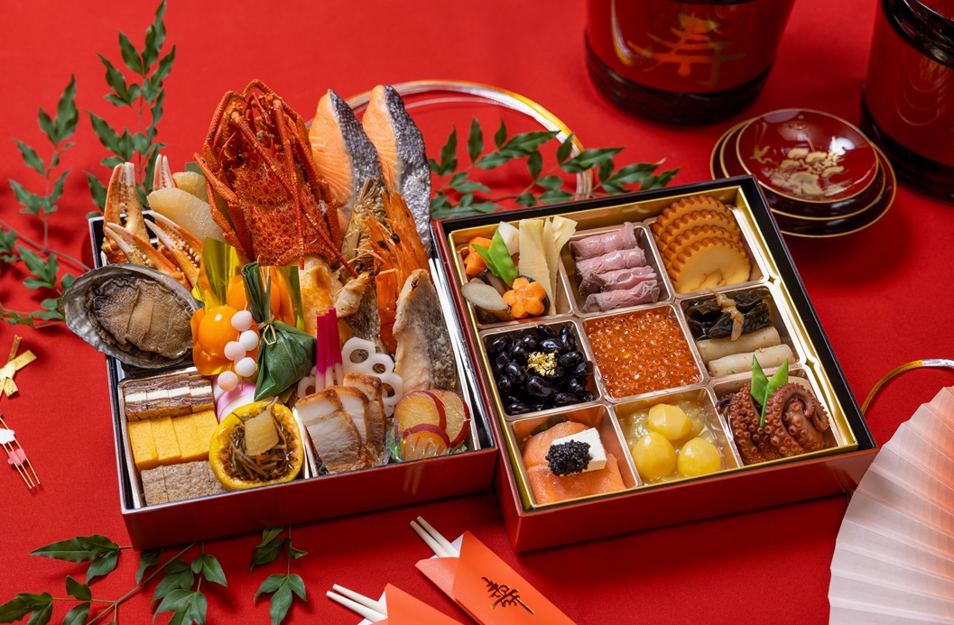 【12/31お届け】 結城家 特選おせち2026 二段重 3～4人前 数量限定 50セット（翌日配送可能エリア限定） 二段 おせち料理 お節 2026 予約 [DH001ya]