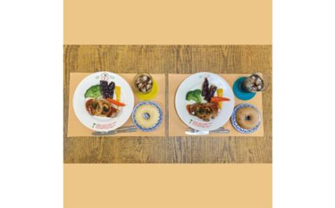 抗菌機能付き！レザーランチョンマット FNLM1-BE (ベージュ) 2枚セット - レザー ビニールレザー 革 ランチョンマット ベージュ 抗菌 防汚 耐アルコール 職人 こだわり 食卓 限定 茨城県 五霞町 ベージュ