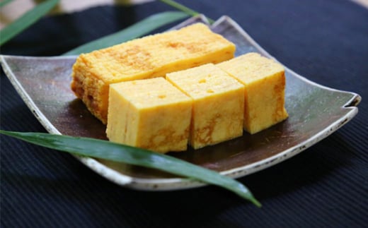 玉木の厚焼き玉子 2本入り ／ 玉子焼き 厚焼き 玉子 惣菜 おかず 伝統 旨味 コク だし 茨城県 五霞町