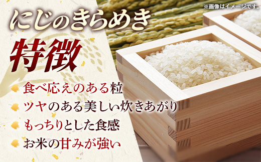 令和7年産 茨城県産 にじのきらめき 15kg（5kg×3袋） ／ お米 精米 新米 旨味 安心 美味しい 茨城県 五霞町 15kg　¥30,000