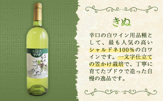八千代夢ワイン シリーズ 夢（赤）・きぬ（白）2本セット（茨城県共通返礼品・八千代町）／ 国産 酒 アルコール ワイン ぶどう シャルドネ 中辛 コク 辛口 セット 贈り物 ギフト 記念日 イベント お祝い おもてなし 茨城県
