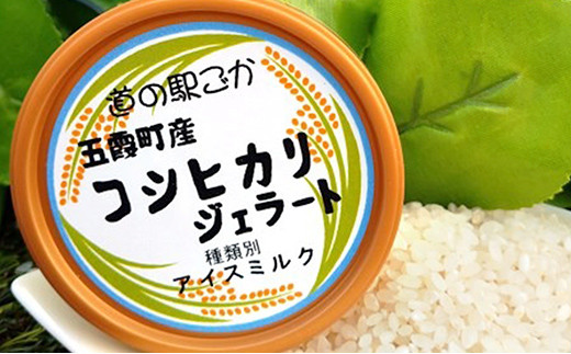 《道の駅ごか》オリジナルジェラート 12個セット1(さつま芋・米・レモン) ／ ジェラート アイス さつまいも 紅はるか 米 コシヒカリ レモン はちみつ シャーベット 道の駅ごか 茨城県 五霞町 五霞町産【価格改定】