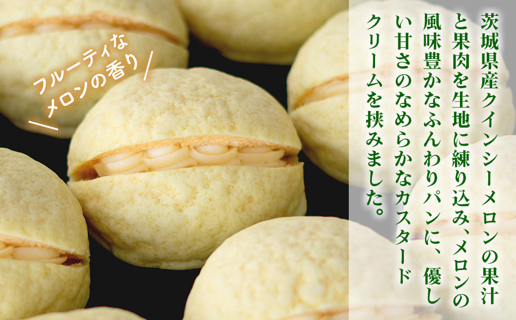 自慢の逸品!! 究極のメロンパン 10個入×1箱 K2664