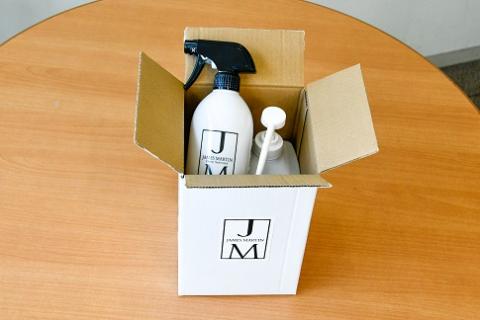 ジェームズ・マーティンが境町に工場新設！ アルコール除菌＆ハンドソープ＆食器用洗剤セット