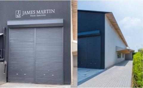 ジェームズ・マーティンが境町に第2工場新設！ 除菌用アルコール＆詰め替え用セット