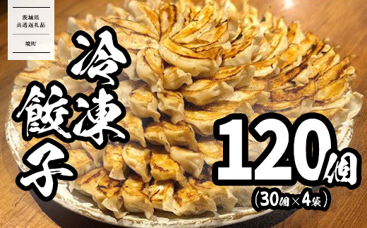 【茨城共通返礼品】<2026年2月発送> ローズポーク使用 道の駅さかい 特製冷凍餃子 120個 国産 にんにく ぎょうざ 餃子 ギョーザ 小分け 冷凍餃子 冷凍ギョーザ K1497