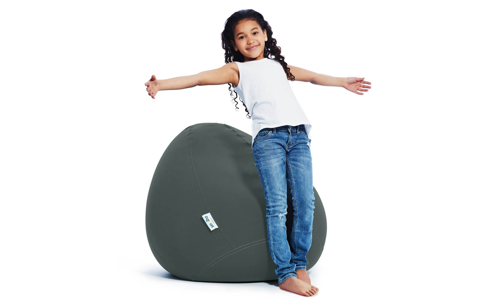 【オフブラック】 Yogibo Zoola Drop  (ヨギボー ズーラ ドロップ)