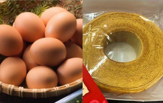 さかいの卵30個とバウムクーヘン2個セット