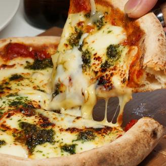 【宇都宮スパ屋の黄金コンビ】濃厚ミートソース 生パスタ 3食セット ＆ マルゲリータピザ 2食 (合計5食) ｜ パスタ パスタソース ピザ 冷凍 栃木県 宇都宮市