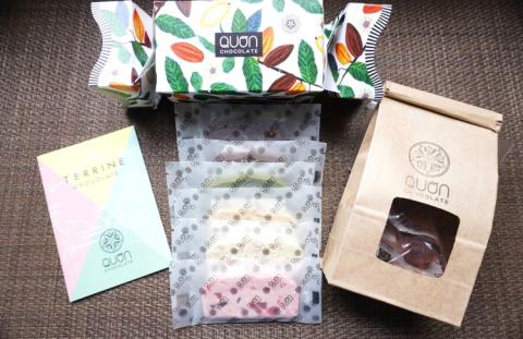 QUONチョコレートの代名詞 テリーヌ6種＆大人気ロッシェ詰め合わせ ※着日指定不可
