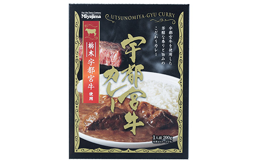 宇都宮牛カレー 200g×10個＋栃木しゃも炊き込みご飯の素200g×10個セット