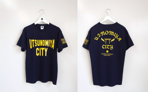 宇都宮Tシャツ UTSUNOMIYA CITY ｜ オリジナル 男女兼用 綿100% 栃木県 宇都宮市 トチギマーケット ※北海道・沖縄・離島への配送不可