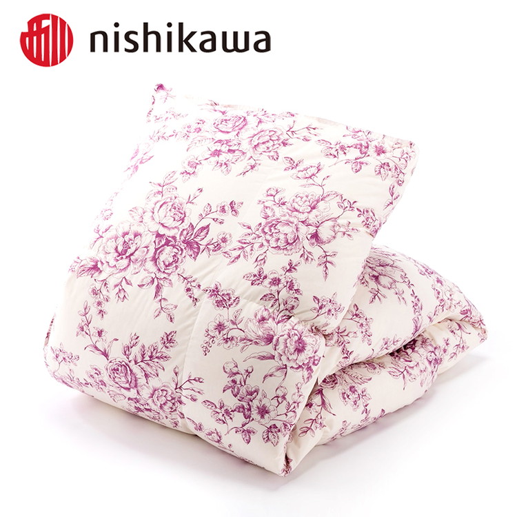 nishikawa(西川)の羽毛掛けふとん(DL)190×210cm LP3655 KA23003002/B10 ※離島への配送不可
