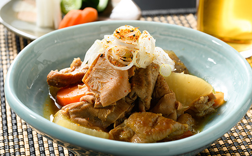 真心の味 冷凍 もつ煮 2000g ｜ 喜多方ラーメン 上州 もつ煮 2㎏ 宇都宮市