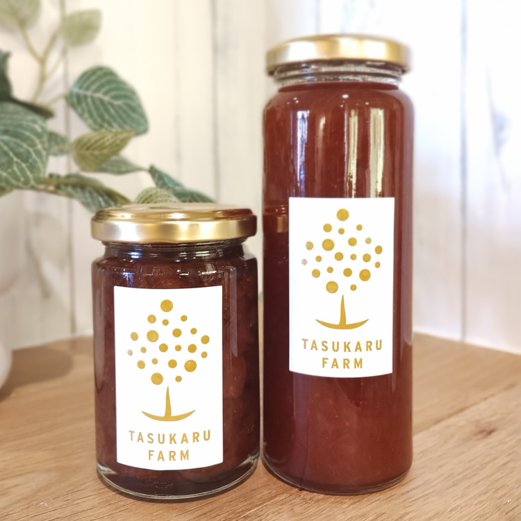 いちごジャム 1本＋いちごソース 1本 ｜ 無添加 ギフト 国産 栃木県 宇都宮市