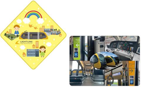 宇都宮ライトレール人気雑貨4点 + ライトライン 一日乗車券セット｜LRT 路面 電車 鉄道 切符 チケット 乗車券 トートバッグ タオル マウスパッド ※着日指定不可