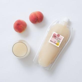 【定期便3ヶ月】オリゼのフルーツ甘酒(桃&パイン)3本セット ※着日指定不可