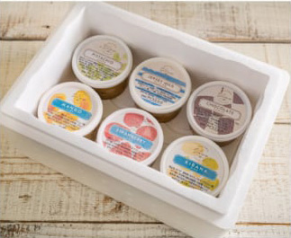 ≪栃木県/Vivo≫イタリアンジェラート(アイスクリーム)＜基本フレーバー6種＞×各1個セット ※配送不可地域あり