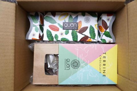 QUONチョコレートの代名詞 テリーヌ6種＆大人気ロッシェ詰め合わせ ※着日指定不可