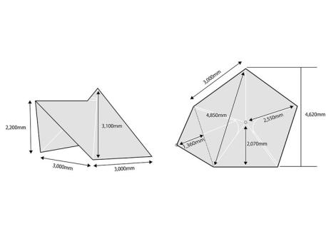サーカスTC DX MID+| tent-Mark DESIGNS テンマクデザイン WILD-1 ワイルドワン テント ワンポールテント サーカス BBQ バーベキュー キャンプ アウトドアギア ※着日指定不可◇