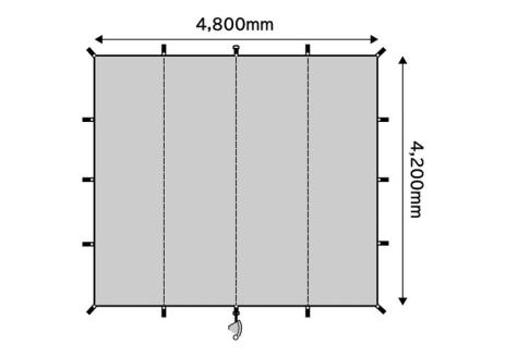 焚火タープTCマルチコネクトレクタ| tent-Mark DESIGNS テンマクデザイン WILD-1 ワイルドワン タープ  BBQ バーベキュー キャンプ アウトドアギア ※着日指定不可