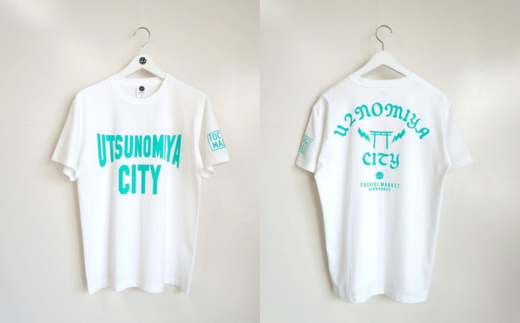 宇都宮Tシャツ UTSUNOMIYA CITY ｜ オリジナル 男女兼用 綿100% 栃木県 宇都宮市 トチギマーケット ※北海道・沖縄・離島への配送不可