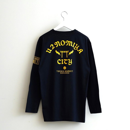 宇都宮ロンT UTSUNOMIYA CITY ｜ オリジナル 男女兼用 綿100% 栃木県 宇都宮市 トチギマーケット ※北海道・沖縄・離島への配送不可