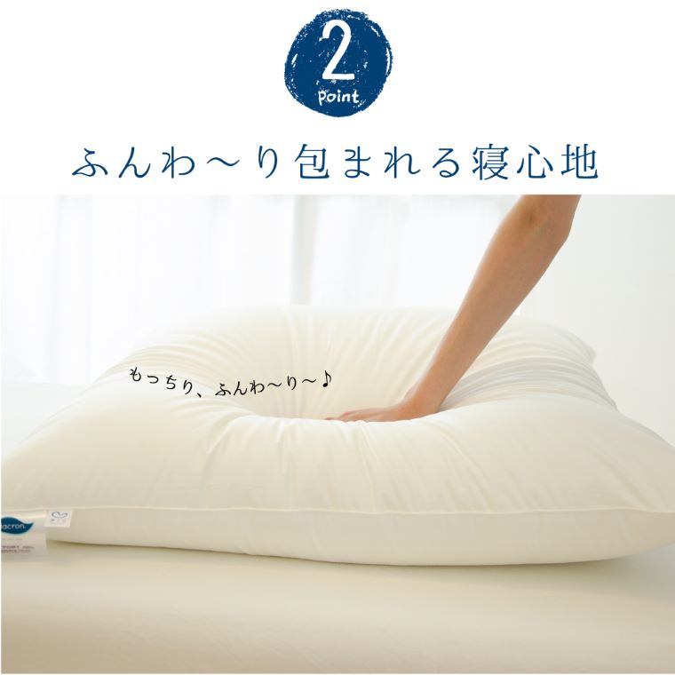 上半身を支える枕（ヨーロピアンピロー） シャンパンベージュ　ふわ～っとゆっくり沈み込み、包み込まれるような寝心地の大きな枕 ｜ まくら 大きい 大きい枕 でかい枕 大きな枕 背中 背中まで 正方形 ホテル 洗える 洗える枕 柔らかい