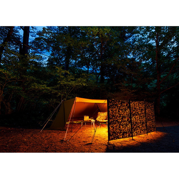 陣幕ミニコットン　源流カモ | tent-Mark DESIGNS テンマクデザイン WILD-1 ワイルドワン キャンプ アウトドアギア テント バーベキュー BBQ ソロキャンプ グランピング イベント