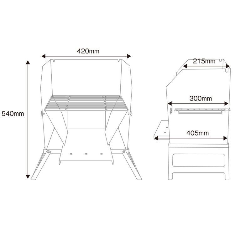 焚火グリル”とん火”