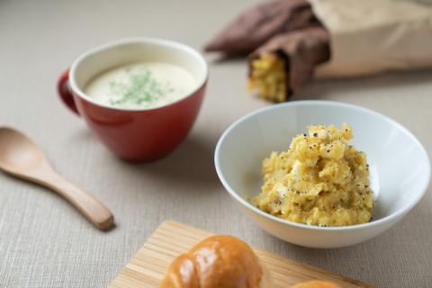 【栃木県宇都宮産】紅はるか 焼き芋ペースト 皮なし（1kg） ※離島への配送不可