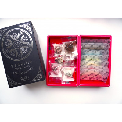 店舗でも大人気!久遠チョコレートQUONテリーヌ7種＆ロッシェ詰め合わせ