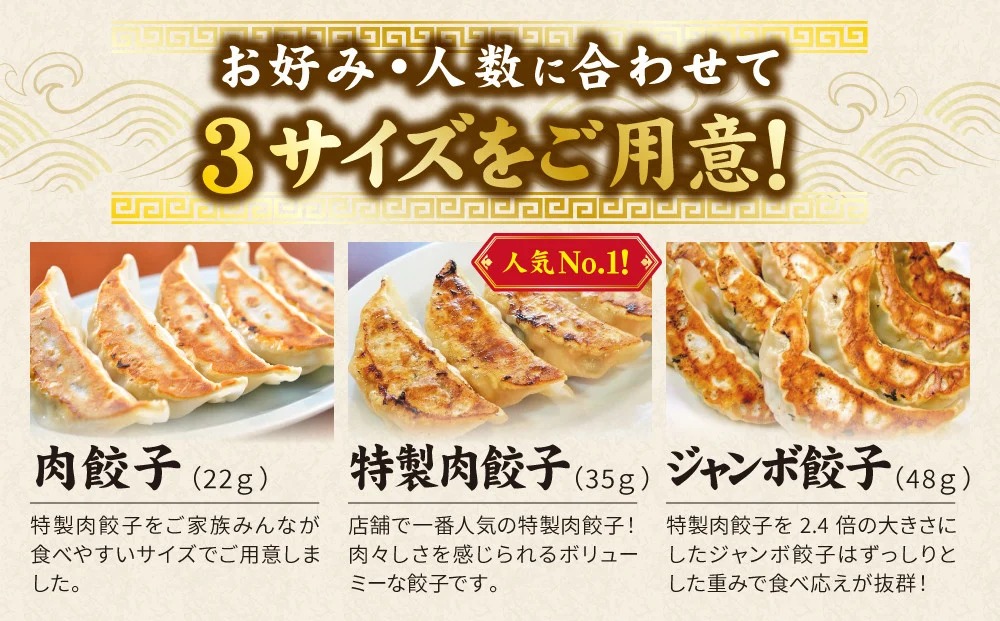 テレビで紹介！餃子専門店 宇都宮 悟空 特製肉餃子120個入 | 餃子 冷凍 ぎょうざ ギョーザ 大容量 肉たっぷり 肉多め 大きい 人気 名物 行列 国産野菜 国産豚肉 ジューシー スタミナ パリパリ もちもち グルメ おかず おつまみ 栃木県 宇都宮市 簡単 小分け 冷凍食品 ※離島への配送不可