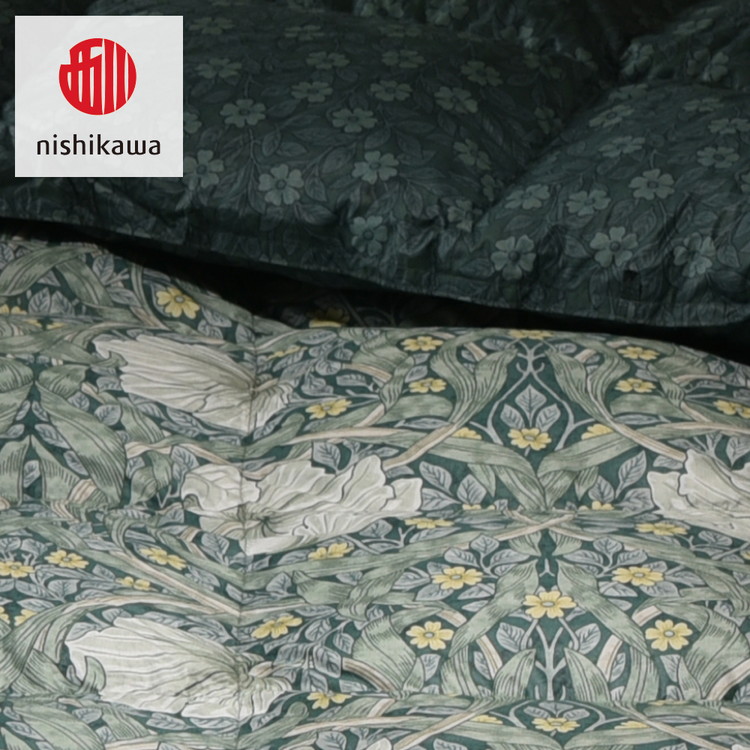 nishikawa（西川）のアイダー羽毛掛けふとん（SL）150×210cm MG1672 KA01189113　※離島への配送不可