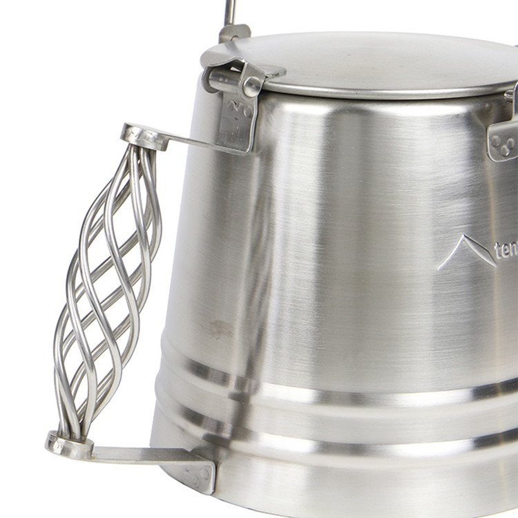 ステンレスケトル 1.0L | tent-Mark DESIGNS テンマクデザイン WILD-1 ワイルドワン キャンプ アウトドアギア テント バーベキュー BBQ ソロキャンプ グランピング イベント
